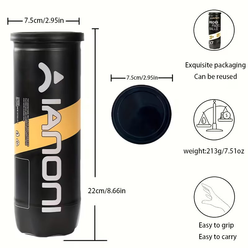 IANONI Tournament Grade Padel Balls