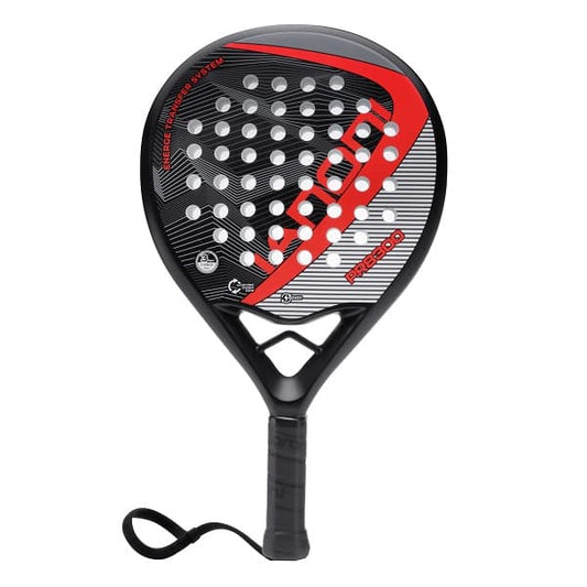 IANONI PR8300 Padel Racket | Carbon Fiber Beginner Racket | Red