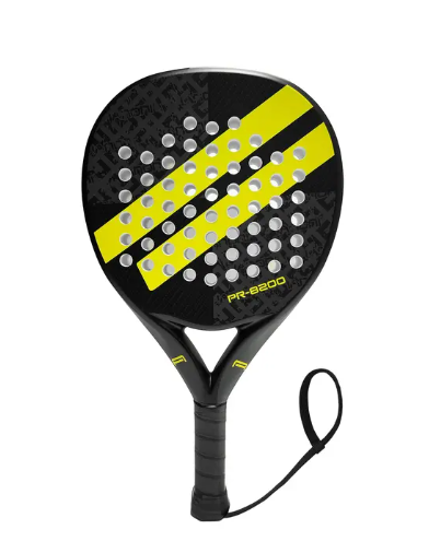 IANONI PR8200 Padel Racket | Carbon Fiber Beginner Racket | Yellow