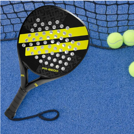 IANONI PR8200 Padel Racket | Carbon Fiber Beginner Racket | Yellow