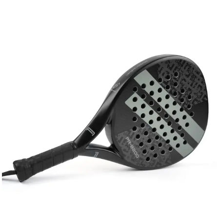 IANONI PR8200 Padel Racket | Carbon Fiber Beginner Racket | Grey