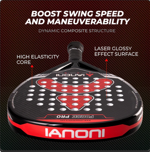 IANONI Padel Force Pro Red Professional
