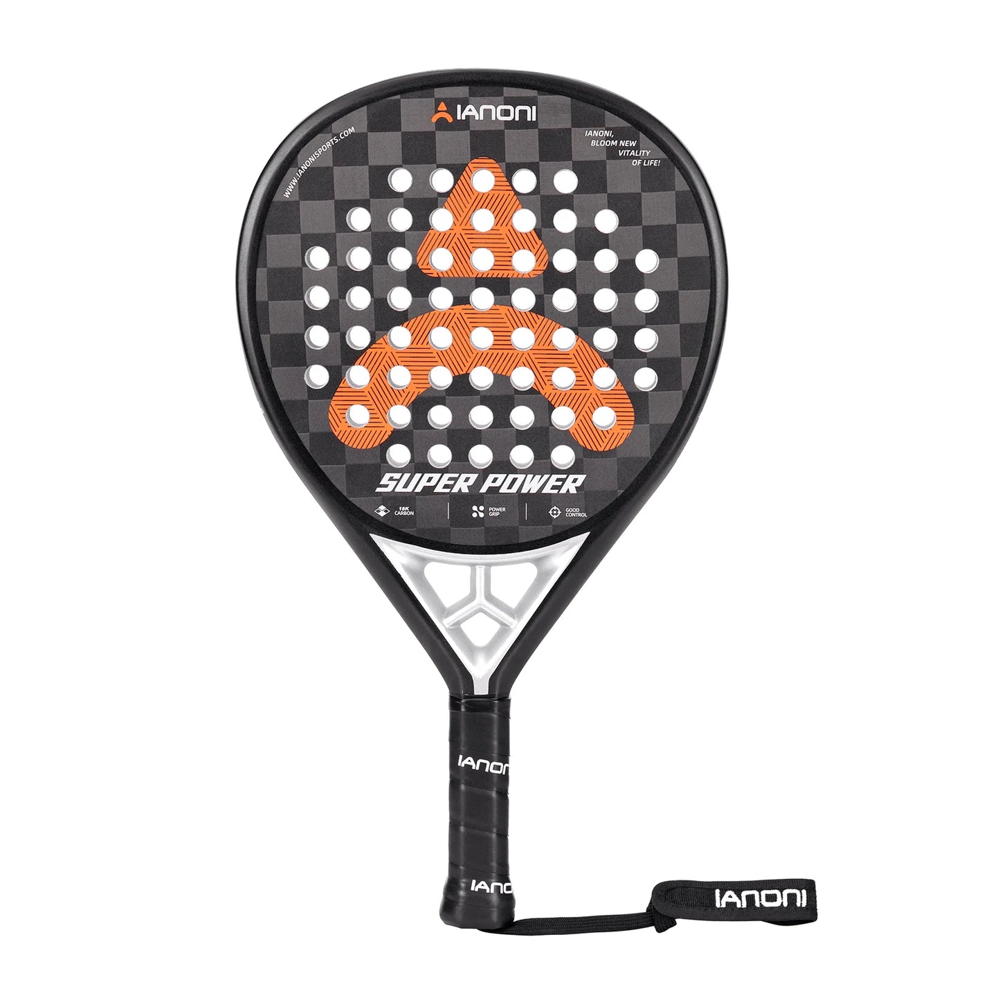 IANONI Padel Super Power Black/Orange Professional