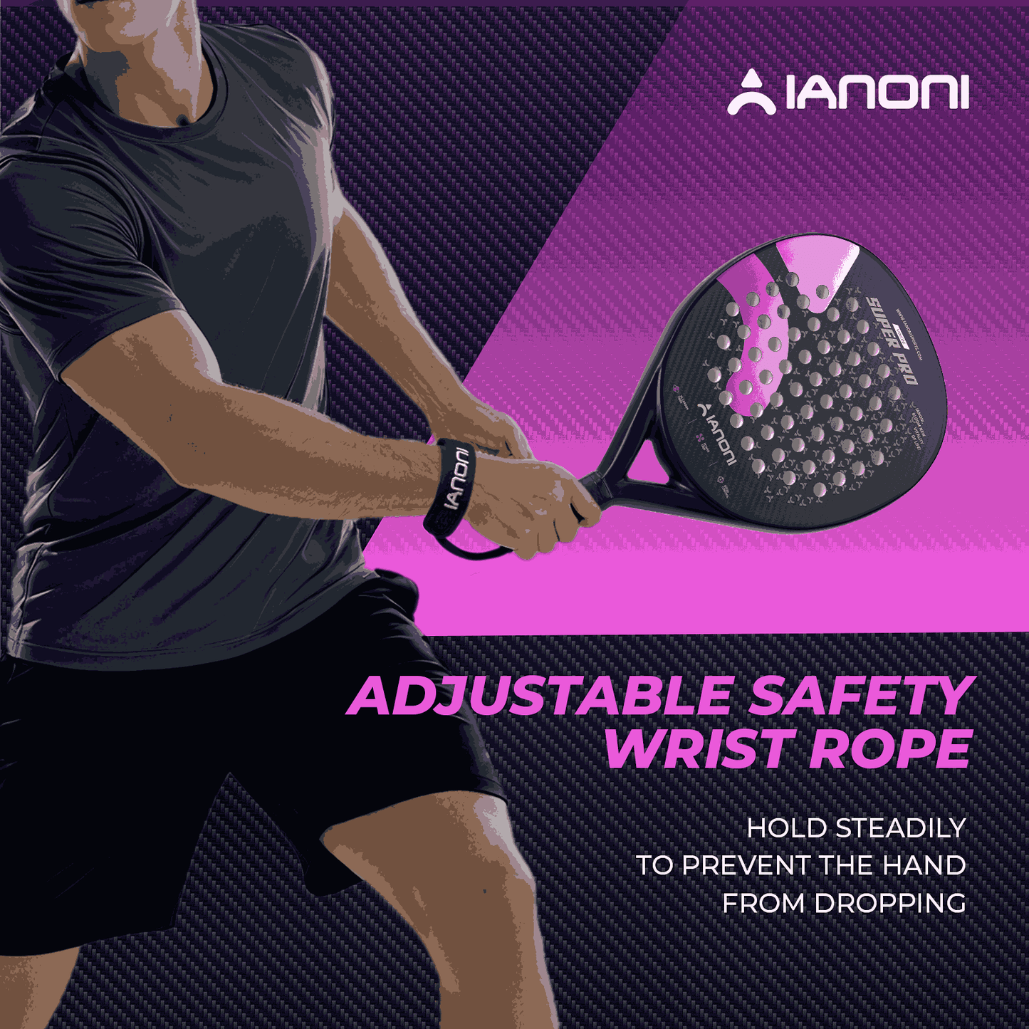 IANONI Padel Super Pro Purple Professional