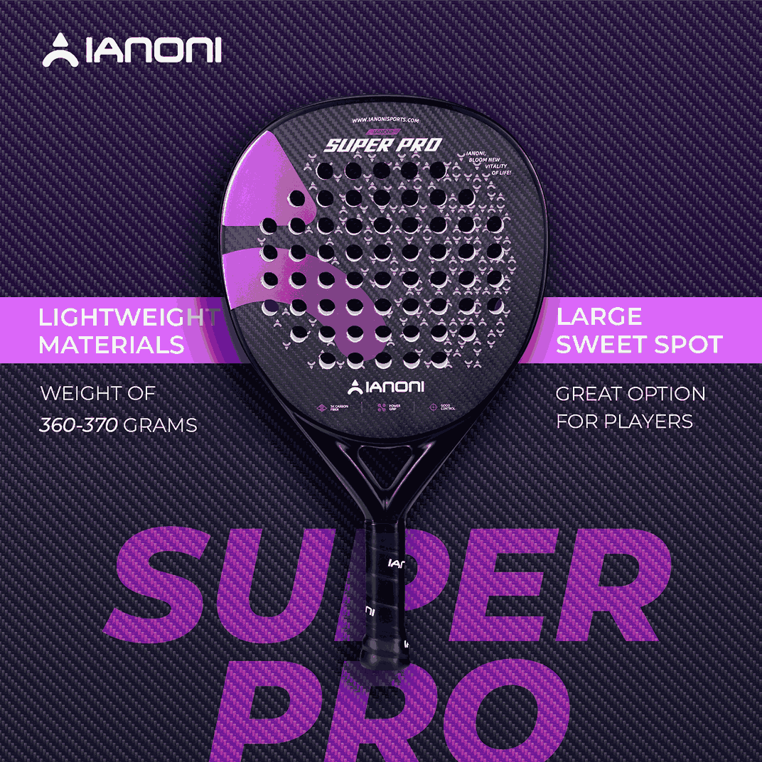 IANONI Padel Super Pro Purple Professional